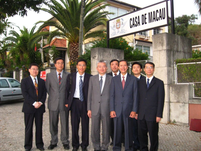 Visita do Exmo. Sr. Xu Zhe