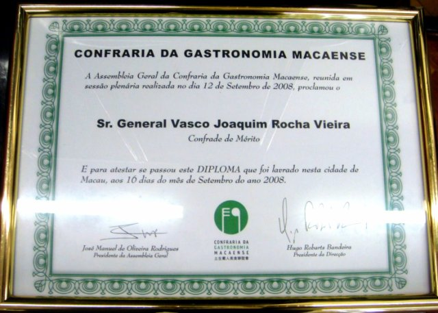 Gastronomia Macaense 2008