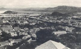 Vista da parte Norte e Oeste de Macau